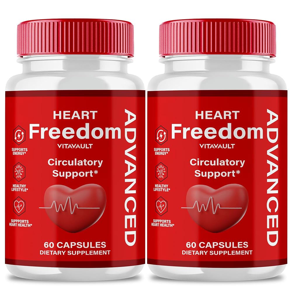 Vitavault Heart Freedom Capsules Circulation Support - 120 Capsules