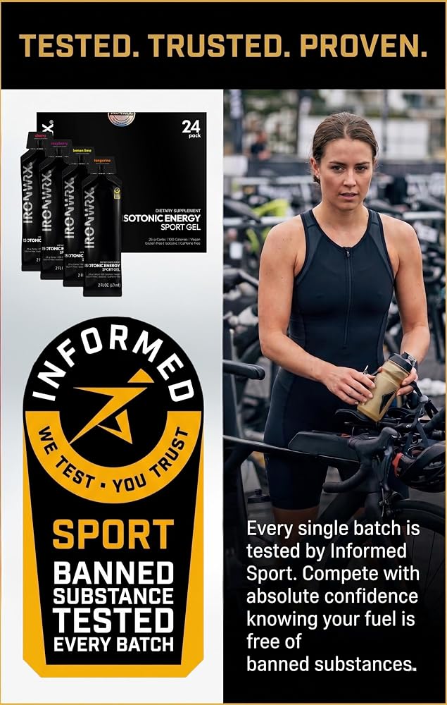 IRONWRX Isotonic Energy Gels