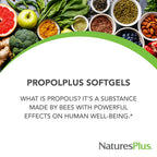 NaturesPlus Propolplus Bee Propolis & Pollen Supplement - 60 Softgels - image 3