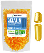 XPRS Nutra Size 3 Empty Gelatin Capsules - 500 Count