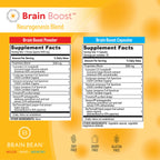 Brain Bean Brain Boost Capsules with Curcumin & Ashwagandha - 120 Capsules - image 4