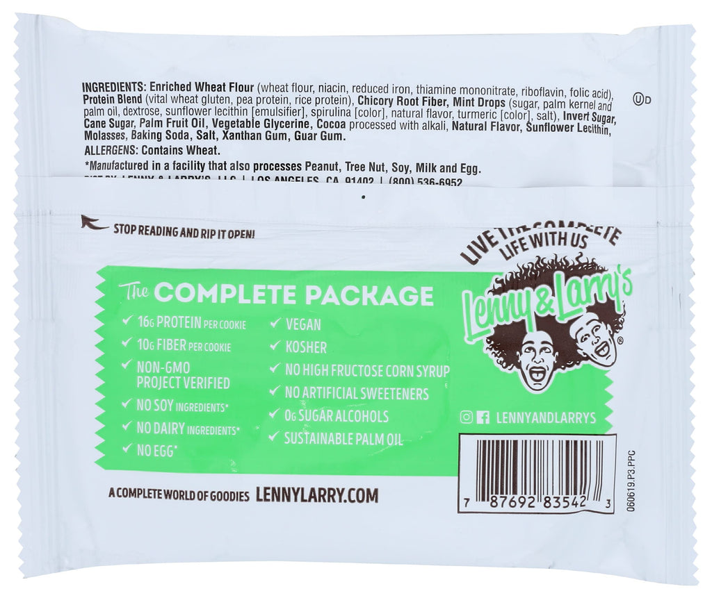 Lenny & Larry's The Complete Cookie Choc-O-Mint - 12 Pack - image 2