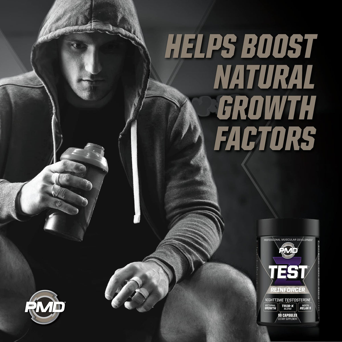 PMD Sports Z-Test Nighttime Testosterone Support - 90 Capsules - image 3