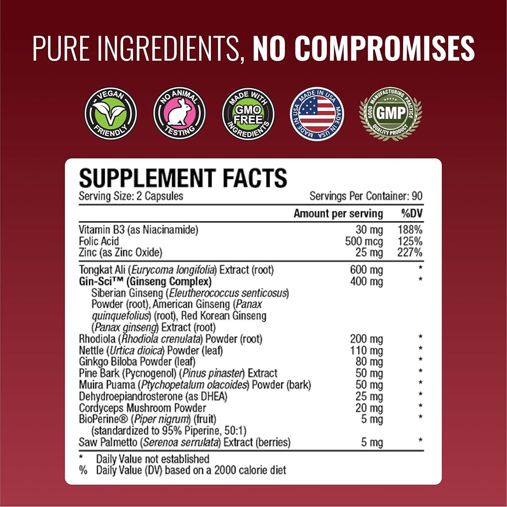 Approved Science Male Enhancement - 180 Vegan Capsules - image 6
