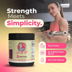 Pin Up Girl Whey Protein Isolate Powder for Women Muscle Building Low