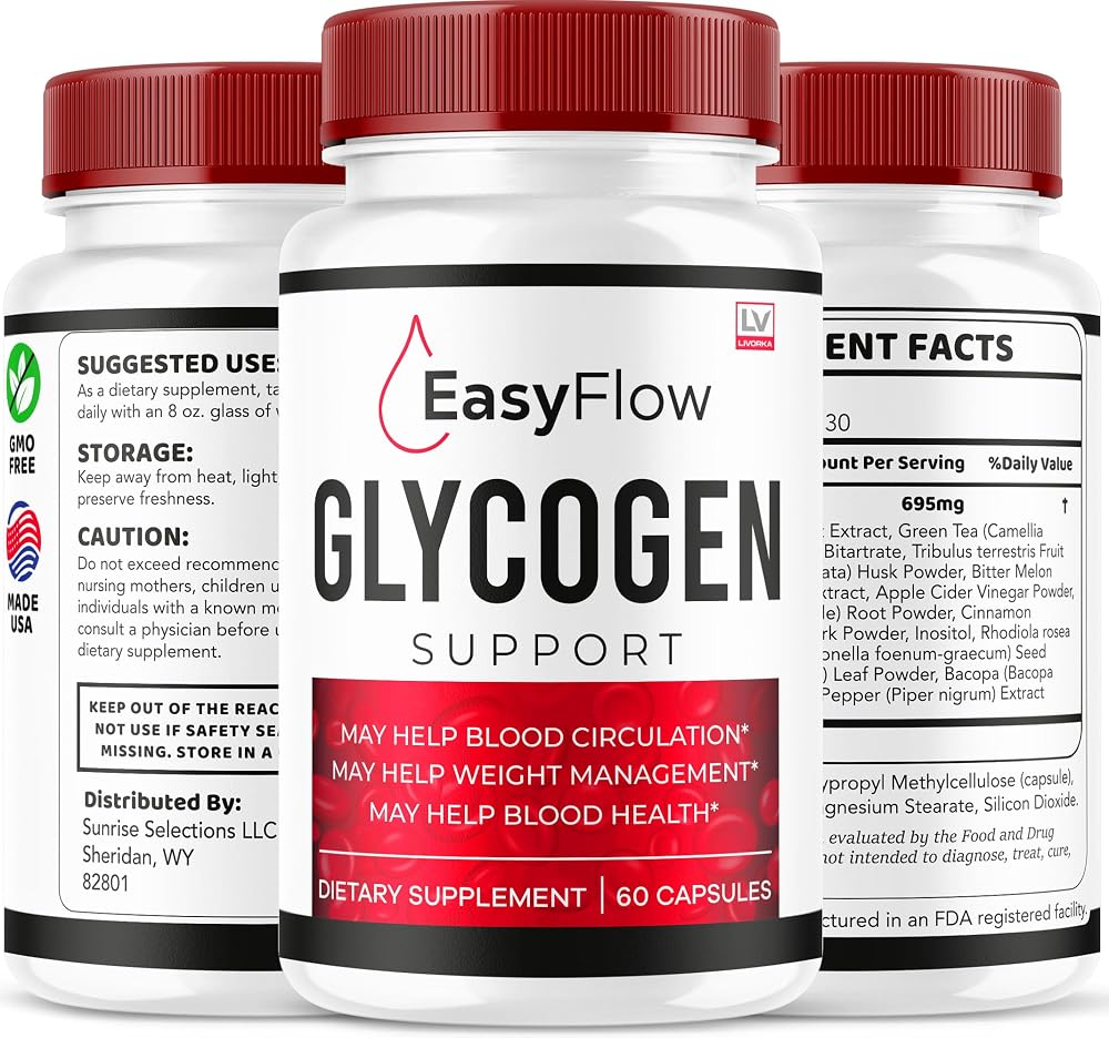 LIVORKA Easy Flow Glycogen Support - 300 Capsules - image 9