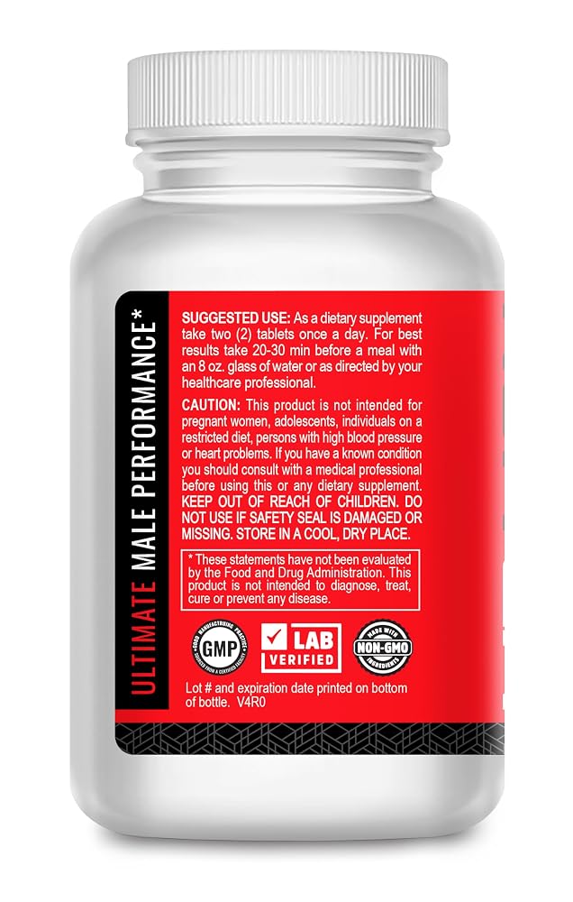 XENXNUTRA LABS Mr Man Male Performance Pills - 60 Tablets - image 2