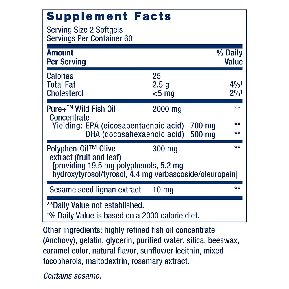 Life Extension Super Omega-3 Fish Oil with Multivitamin - 240 Count - image 3