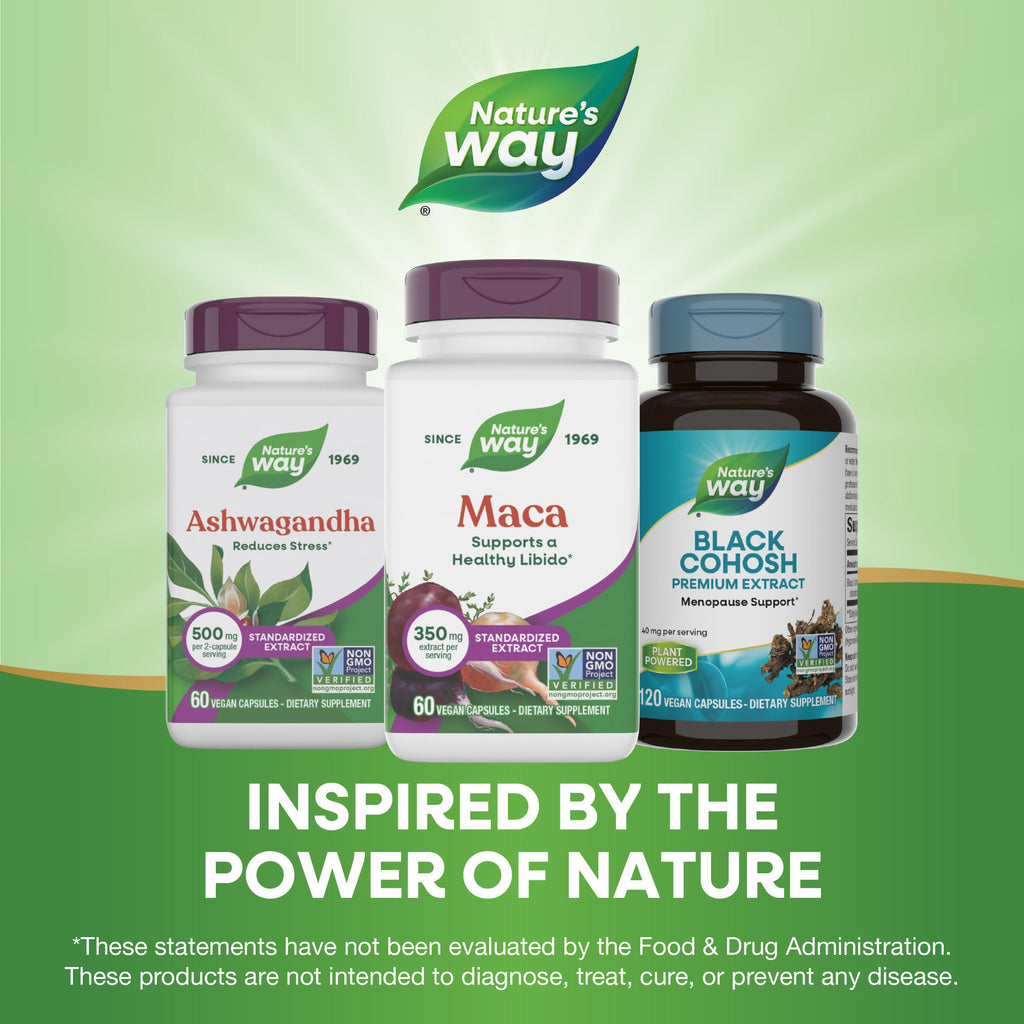 Nature's Way Maca Standardized Extract for Libido Support - 60 Capsules - image 7