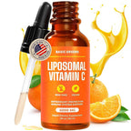 BASIC GREENS Vitamin C Liposomal Liquid 6000mg for Immune Support