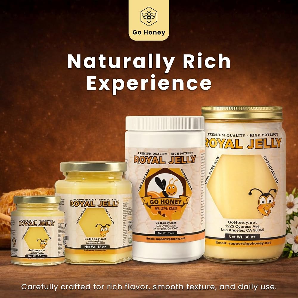 Go Honey Royal Jelly Organic - image 7