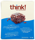 thinkThin High Protein Bars Brownie Crunch Sugar Free - 5 Bars - image 2