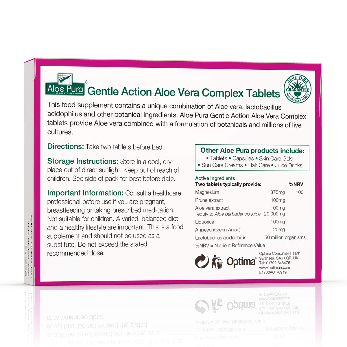 Aloe Pura Colax Tablets - 30 Tablets - image 2