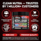 Clean Nutraceuticals NosFlow Nitric Oxide Supplement - 120 Capsules - image 8