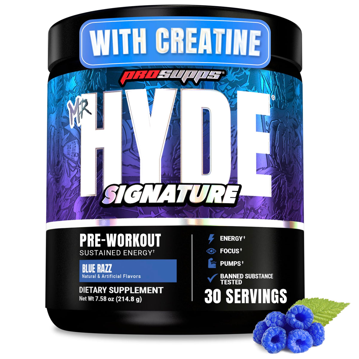 ProSupps Mr. Hyde Signature Pre Workout Powder with Creatine