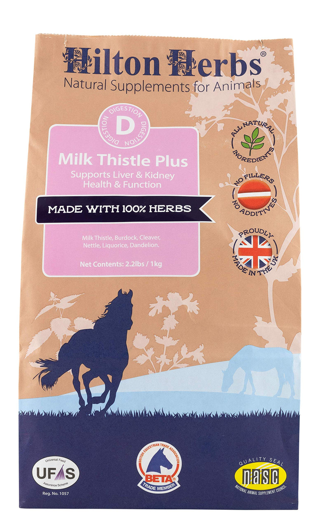 Hilton Herbs Milk Thistle Plus Liver Support - 5 Case