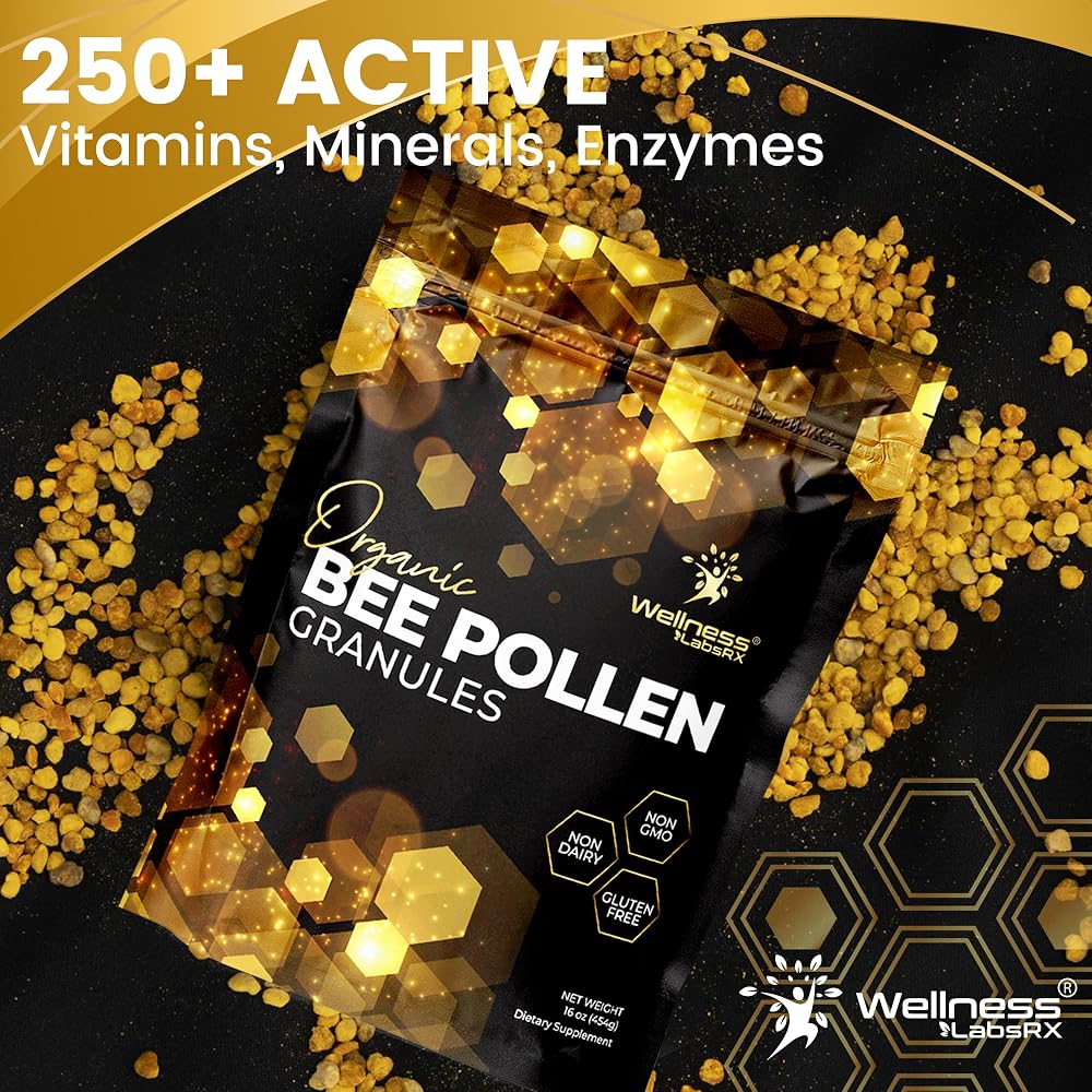 WELLNESS LABSRX Organic Bee Pollen Granules