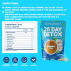 SkinnyBoost Daytime Teas, 3 Evening Detox Teas Non GMO, Vegan, All