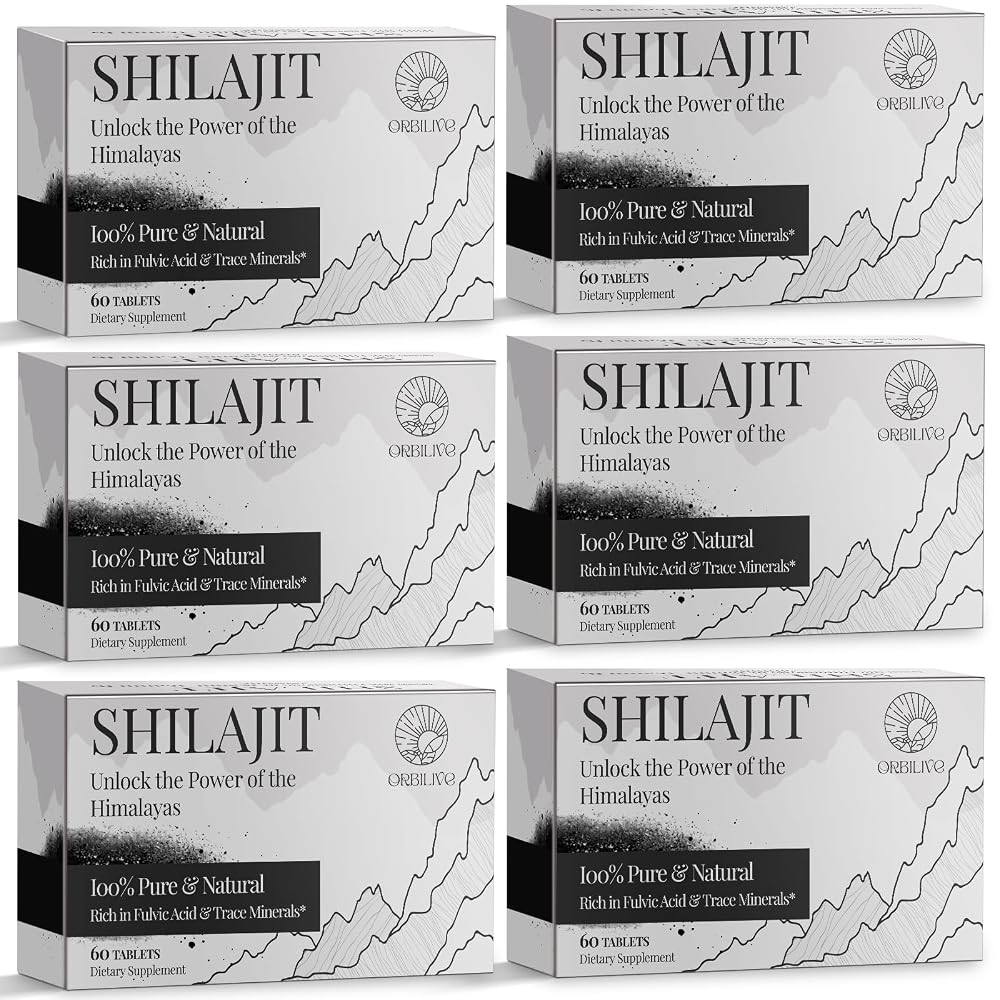 ORBILIVE Shilajit Tablets 1000 MG