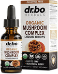 DR. BO Organic Lions Mane Mushroom Complex Liquid Drops - 1 Fl Oz
