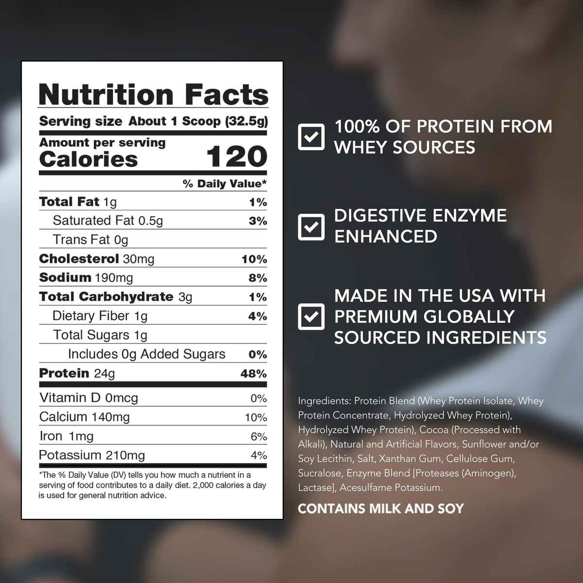 Rival Nutrition Rival Whey Protein Powder Chocolate Peanut Butter - 2 lb - image 4
