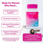 Pink Stork Organic Vitex 1000 mg - 60 Vegan Capsules - image 3