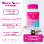 Pink Stork Organic Vitex 1000 mg - 60 Vegan Capsules - image 3