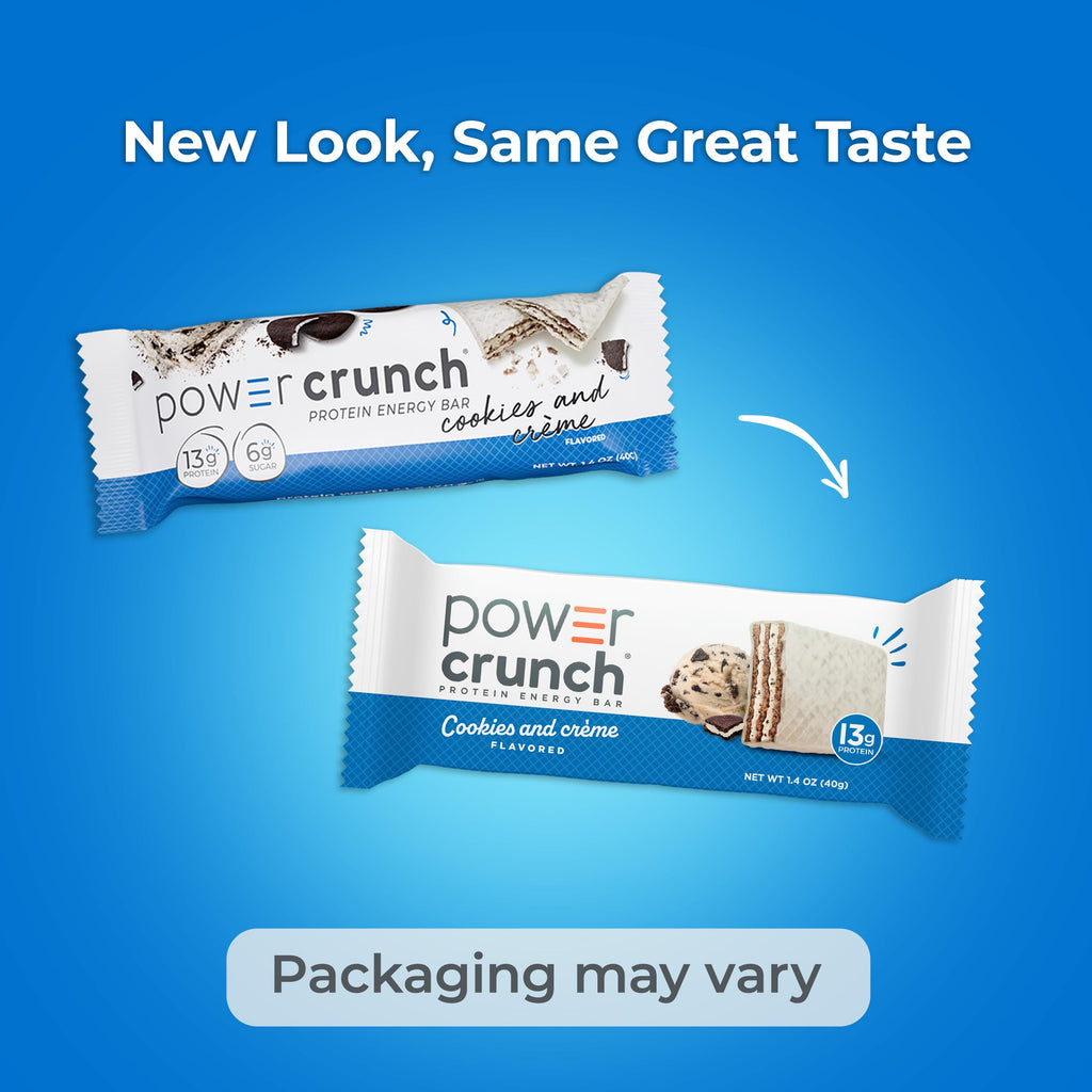 Power Crunch Cookies and Cream Protein Bar - 12 Count - image 7