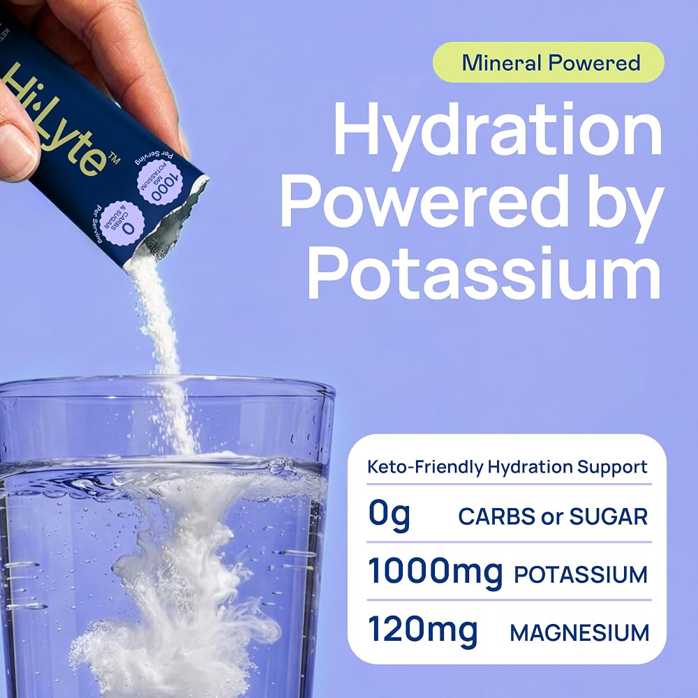 Hi-Lyte Keto K1000 Electrolyte Powder Packets
