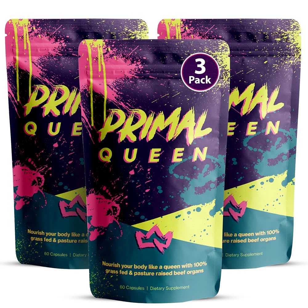 Primal Queen Female-Optimized Beef Organ Superfood Supplement (Beef
