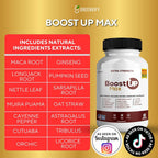 GREENVIFY Boost Up Max Male Health Supplement with Calcium & Zinc - 180 Capsules - image 3