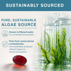 Igennus Vegan Omega 3 Algae Oil EPA DHA 600mg - 180 Softgels - image 4