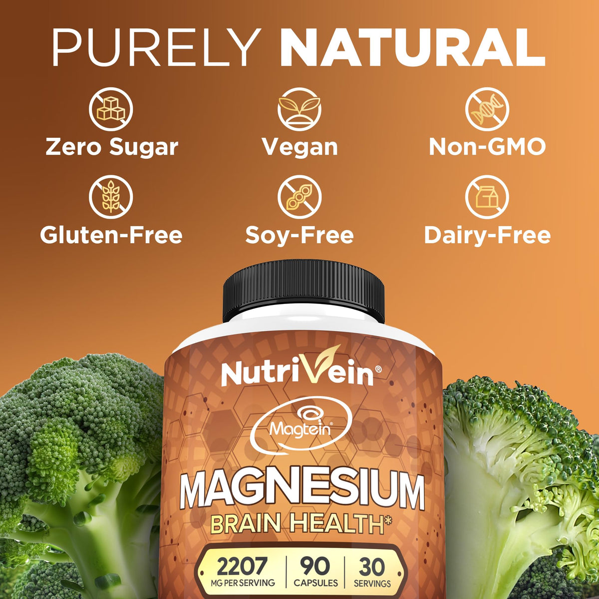 Nutrivein Magnesium L-Threonate 2207mg - 90 Capsules - image 7