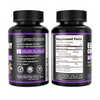 ECO-TASTE Black Elderberry Capsules with Zinc & Vitamin C - 120 Count - image 7