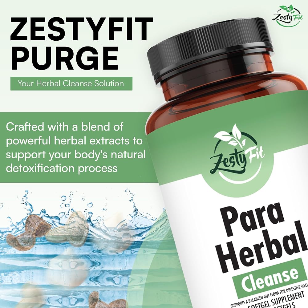 zestyfit para Purge Herbal Softgels - 90 Softgels - image 4