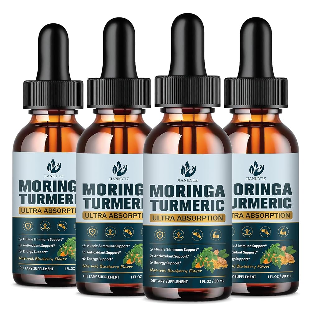 JIANKYTZ Organic Moringa Leaf Extract Liquid Drops for Women and Men