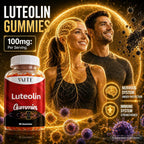 VAITE Luteolin 100mg Antioxidant Gummies for Brain Health - 60 Gummies - image 6