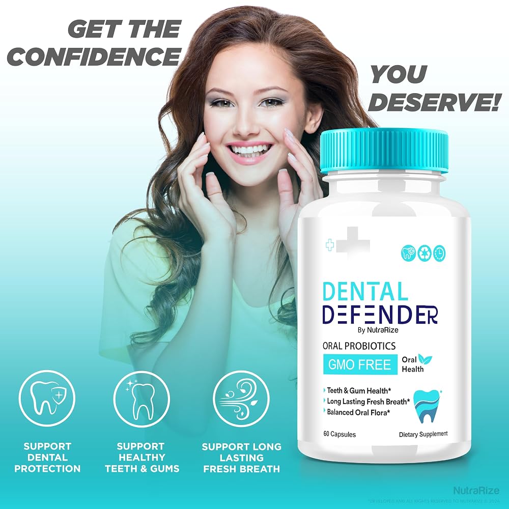 NutraRize Dental Defender Capsules Oral Support - 120 Capsules - image 4