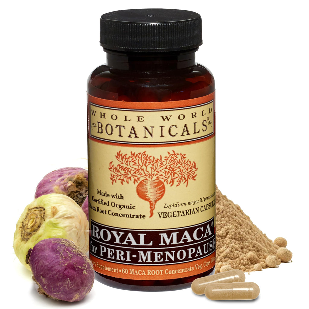 Whole World Botanicals Royal Maca for Peri-Menopause - 60 Vegetarian Capsules - image 2