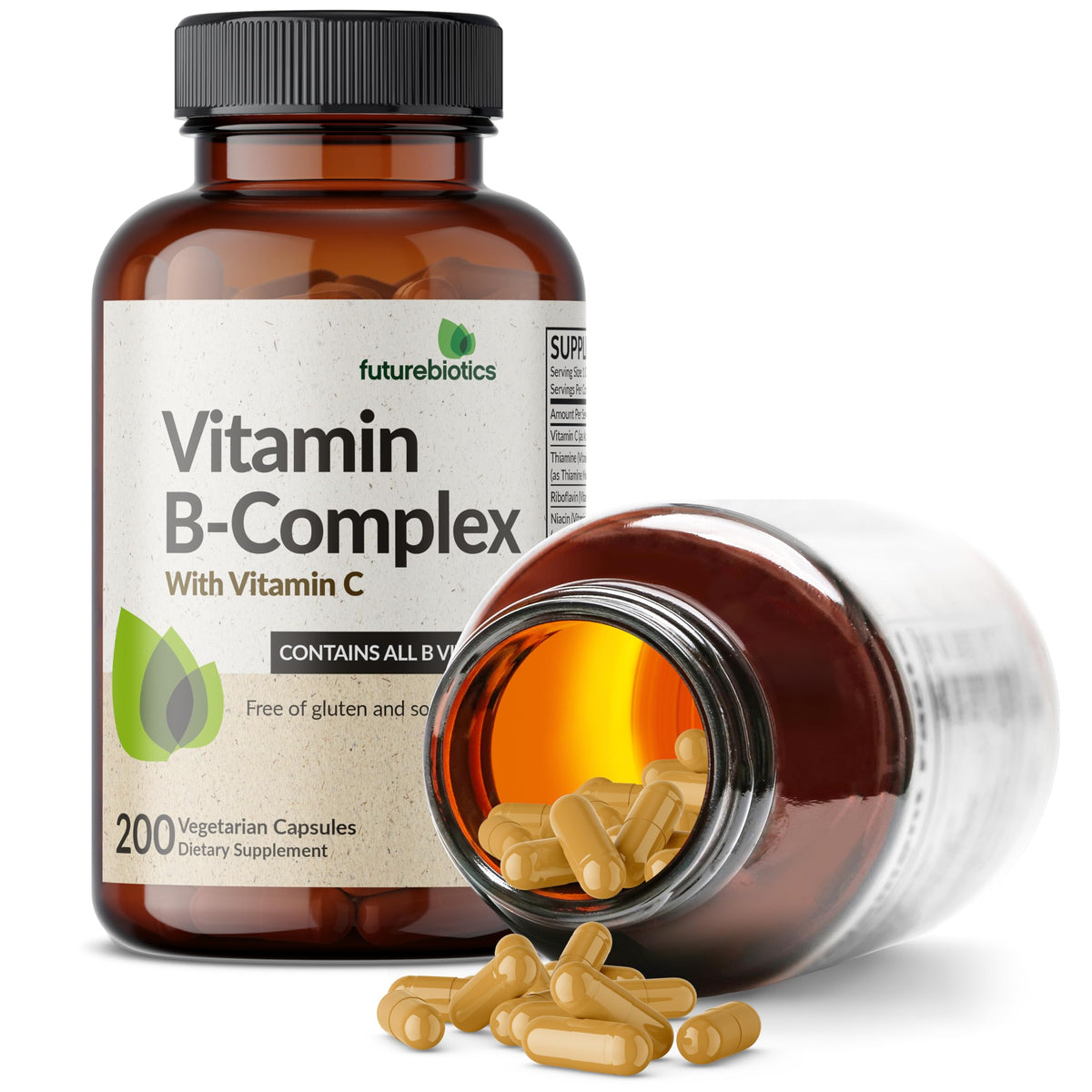 Futurebiotics Vitamin B Complex with Vitamin C Supports Energy