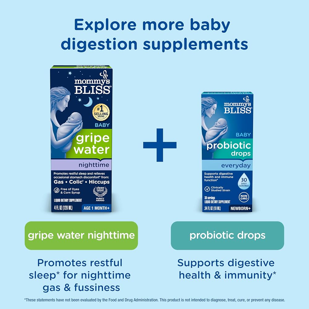 Mommy's Bliss Gripe Water Infant Gas & Colic Relief - 4 fl oz - image 7