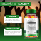 NutraRize LuCana Farms Hemp Gummies Extra Strength 1500mg - 180 Gummies - image 6