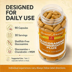 Bernard Jensen's Glucosamine Chondroitin MSM - 90 Capsules - image 9