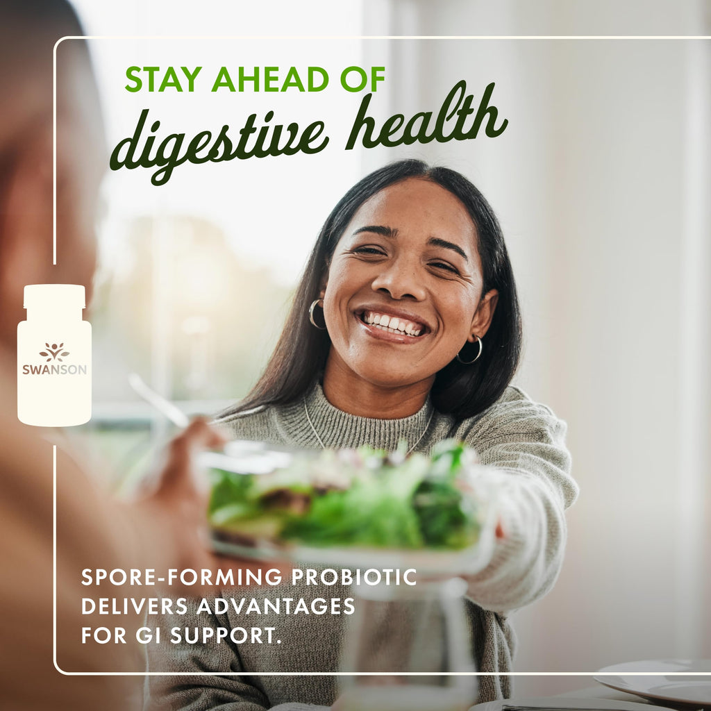 Swanson Bacillus Coagulans - Natural Probiotic Supplement Supporting