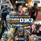 Nextdia Vitamin D3 20,000 IU + K2 Softgels - 120 Count - image 8