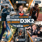 Nextdia Vitamin D3 20000 IU + K2 with Calcium Citrate - 240 Softgels - image 8
