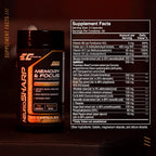 EC Sports NeuroSharp Nootropic Supplement for Focus - 90 Capsules - image 4