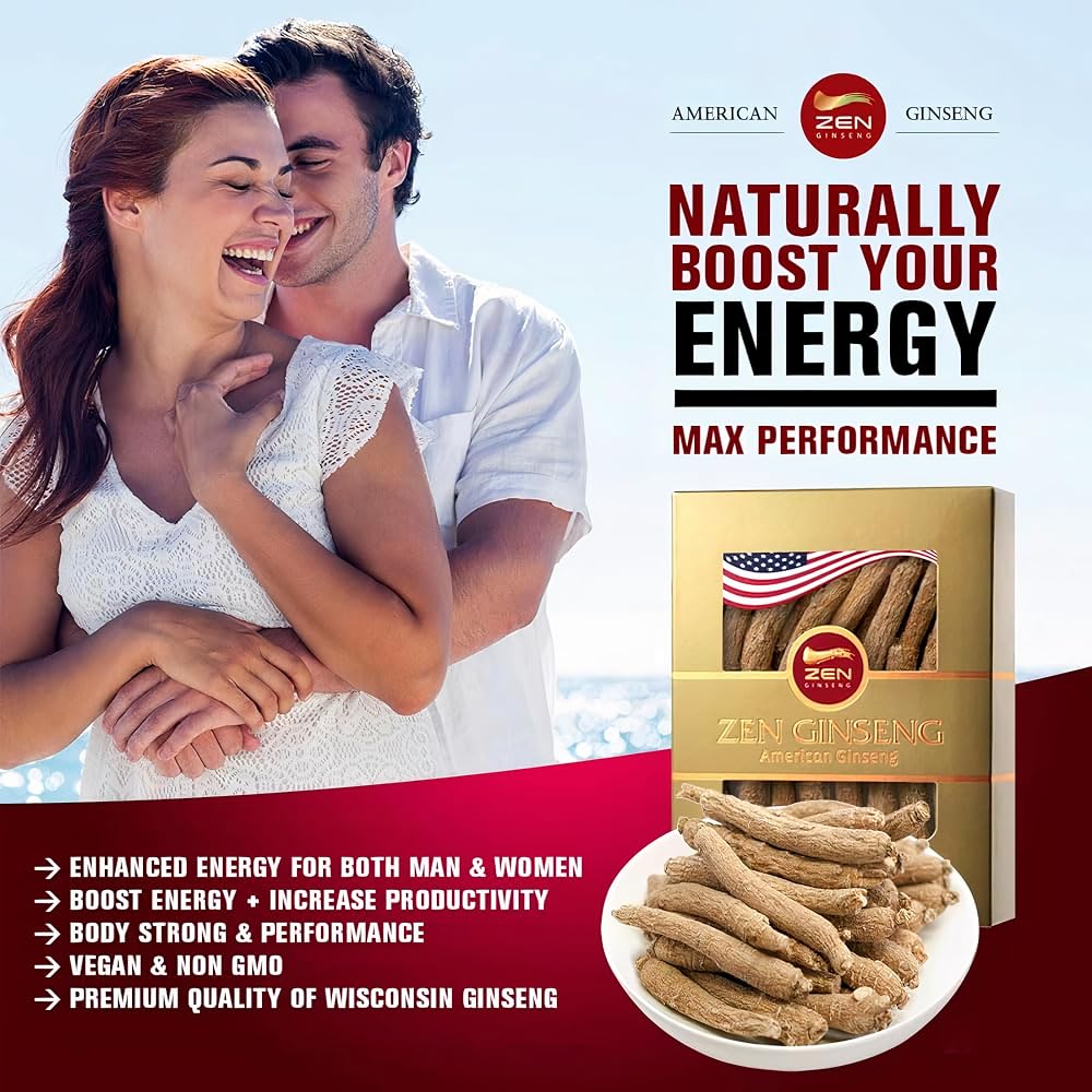 Zen Ginseng American Wisconsin Ginseng Small Long Root - 4 Oz, 4-Pack - image 3