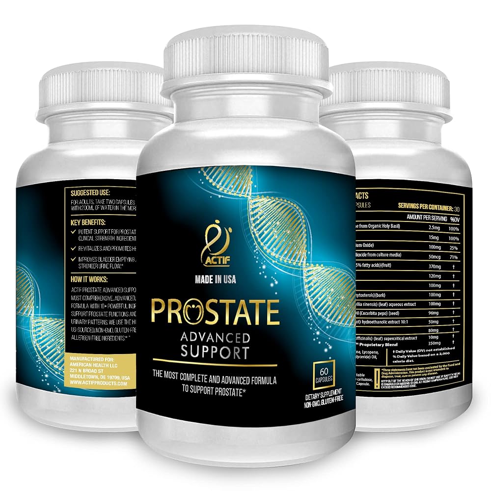 ACTIF Prostate Advanced Support with 20+ Factors - 60 Capsules - image 4