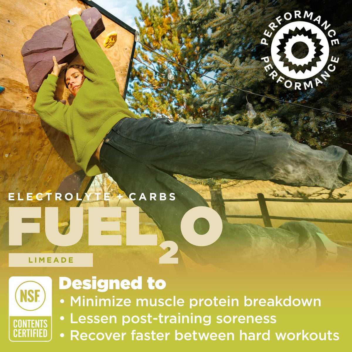 Gnarly Nutrition Fuel2O Limeade Electrolyte Powder - 25 Servings - image 3